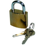 CADENAS 32 MM GOLD 2 CLES