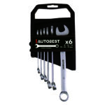 CLE MIXTE JEU DE 6 CHROME VANADIUM SUR SUPPORT