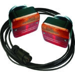 LANTERNES MAGNETIQUES  LG 2,50, 7M DE CABLE LOT DE 2