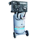 COMPRESSEUR 100 L VERTICAL 3 CV 9 BARS 347L/MN RESTITUE 270L/MN