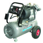 COMPRESSEUR 50 L A HUILE 3,5 CV 8 BARS 290L/MN GROSSES ROUES GAMME PRO