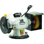 TOURET A MEULER 150MM 350W MEULE/BROSSE LAITON BASE TOURNANTE