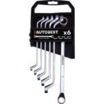 CLES POLYGONALES JEU DE 6 CV SUPPORT PLASTIQUE