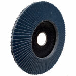 DISQUE A LAMELLES BOMBE 125X22,23 GRAIN 40 ZIRCONIUM