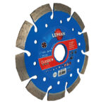 DISQUE DIAMANT SEGMENTS BÉTON ACIER 125X22,23 HT 7