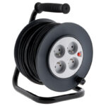 ENROULEUR HO5VV-F 4 PRISES 3G1,5 25 M + COUPE-CIRCUIT