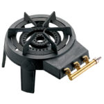 RECHAUD A GAZ 3 PIEDS 3 FEUX 8900W 4 SUPPORTS