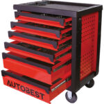 SERVANTE, 6 TIROIRS EQUIPEE 170 OUTILS