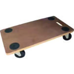 PLATEAU 4 ROUES AVEC POIGNÉE