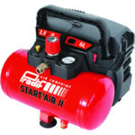 COMPRESSEUR PORTABLE 6L 1.5CV RESTITUE 90L/MIN + ACCESSOIRES