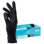 GANT NITRILE NOIR NON POUDRÉ TAILLE 7 / S
