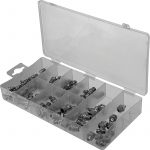 COFFRET DE 85 GRAISSEURS DROITS, 45°et 90°