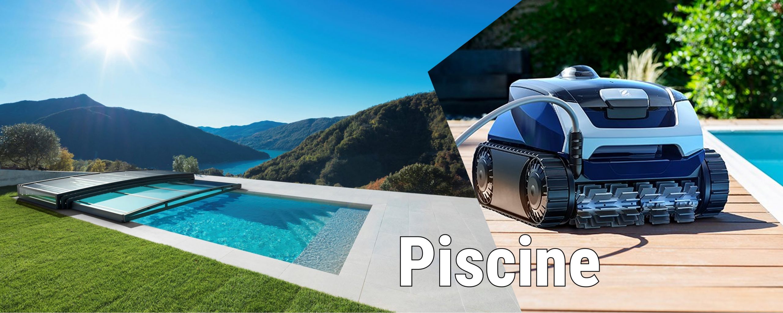 Bannière Famille Piscine