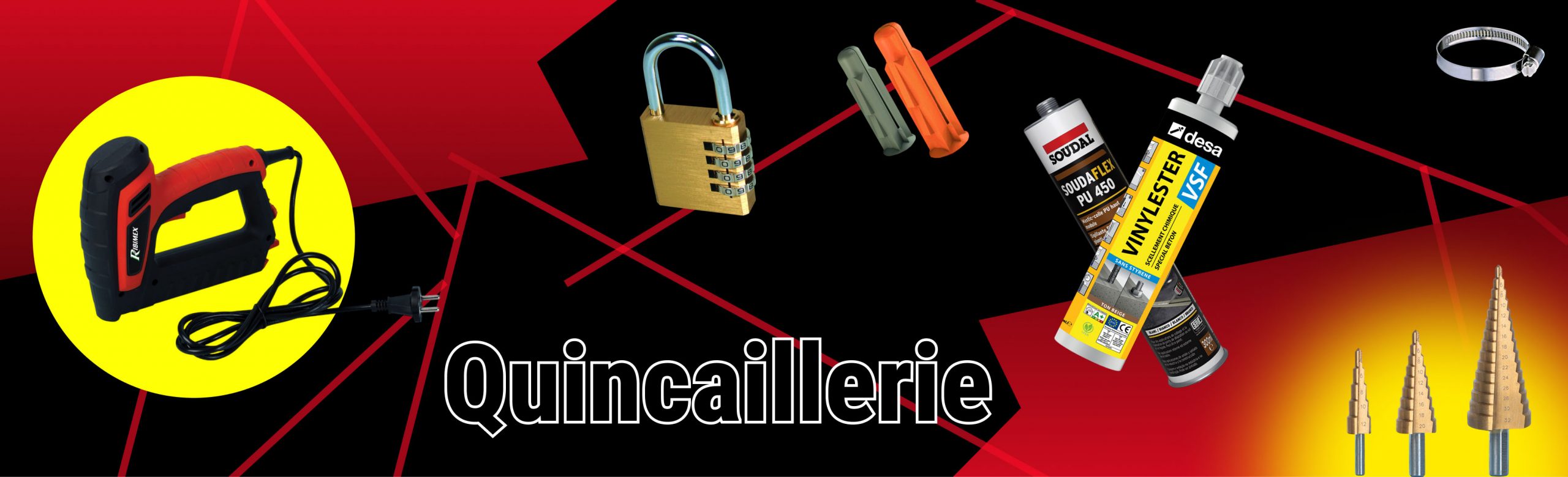 Bandeau haut de page quincaillerie