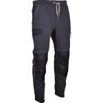 TECHNO Pantalon Molleton Taille ‚lastiqu‚e S GRIS/NOIR