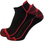 POSEIDON Lot 2 Paires Chaussettes Sans Tiges 39/42 NOIR