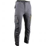SOLAIRE – Pantalon Stretch 4 WAY Homme 38 GRIS NUIT
