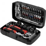 COFFRET CLIQUET 1/4 38 PIECES