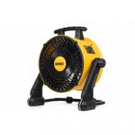 VENTILATEUR SUR PIED DeWALT SILENCIEUX, 110w Ø = 40CM, ORIENTABLE A 360°, 3