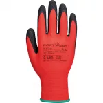 GANT LATEX FLEX GRIP-ROUGE/NOIR-TAILLE S