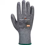 GANT PAUME PU COUPURE C-GRIS-TAILLE S