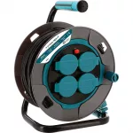 ENROULEUR CHANTIER 25M 3G2,5 H07RNF IP44 GUIDE CABLE + POIGNEE BIC