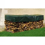 BACHE COUVERTURE BOIS PRO 1,5 X 6 M MARRON COINS RENFORCES