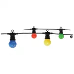 GUIRLANDE 10 AMPOULES MULTICOLOR