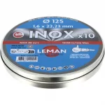 DISQUE TRONCON. INOX D125X1.6X22.23 F41