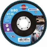 DISQUE A LAMELLES BOMBE D125 GRAIN 80 Zi