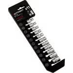 JEU DE 11 DOUILLES, 6PANS, CARRE 1/4