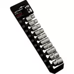 JEU DE 10 DOUILLES, 6PANS, CARRE 1/2