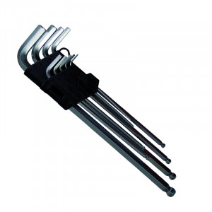 CLES MALES LONGUES + TETE SPHERIQUE LES 9