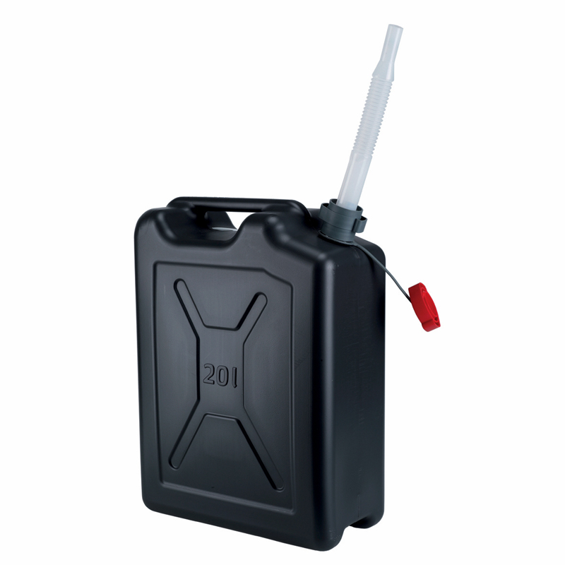 JERRICAN HYDROCARBURE 20 L TYPE US NOIR BEC VERSEUR