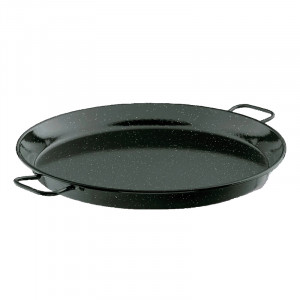 PLAT A PAELLA ACIER ÉMAILLÉ Ø 46 CM 12 PARTS
