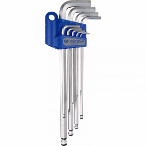 CLÉS MÂLES EXTRA LONGUES JEU DE 9 'BALL POINT'