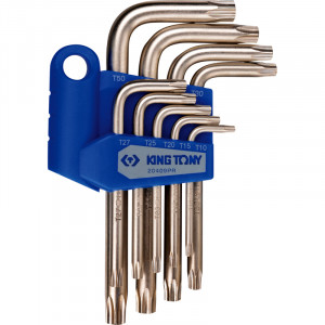 CLÉS TORX PERCEES LONGUE JEU DE 9