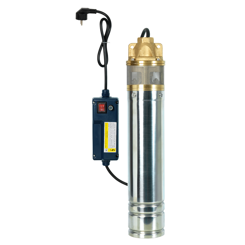 POMPE GRANDE PROFONDEUR 60M 750W 1 TURBINE LAITON