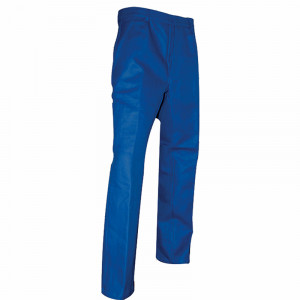 PANTALON DE TRAVAIL 100% COTON BLEU T36 CLOU