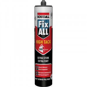 CARTOUCHE COLLE UNIVERSEL BLANC FIX ALL HIGH TACK