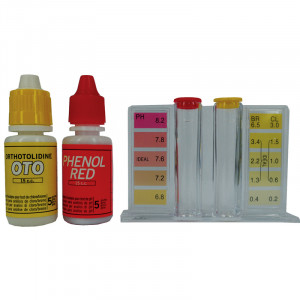 TROUSSE ANALYSE PISCINE CHLORE/PH/BROME