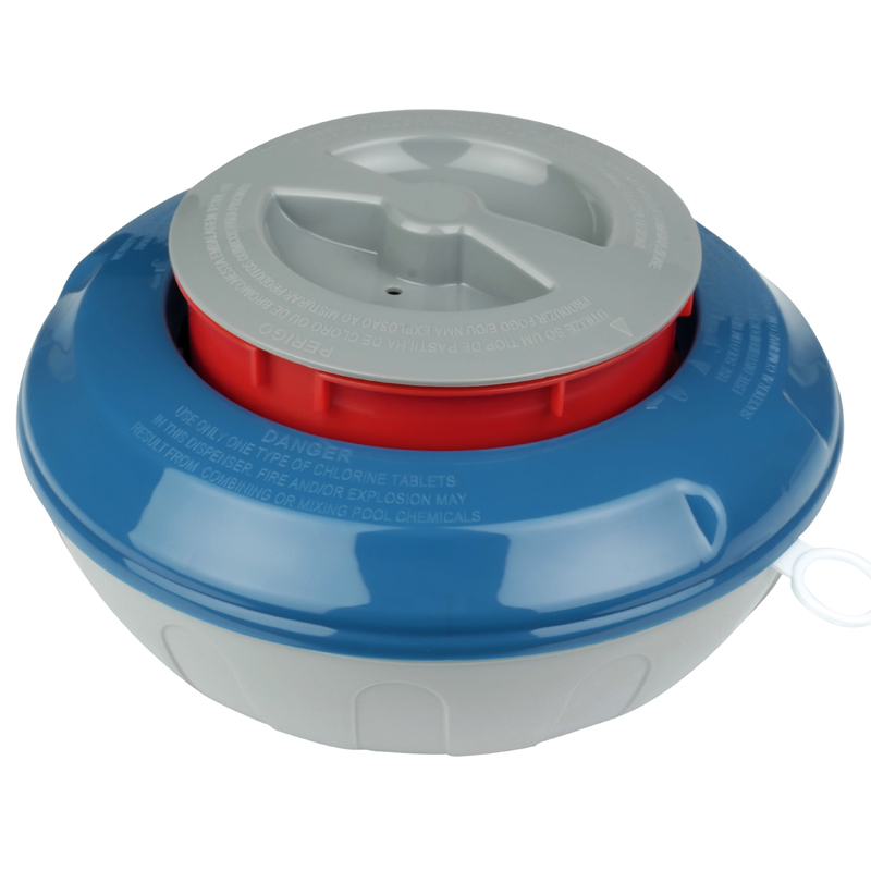 DISPENSEUR DE CHLORE FLOTTANT POUR GALET 250GR ECO