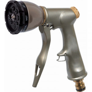 PISTOLET ARROSAGE METAL/LAITON MULTIFONCTIONS