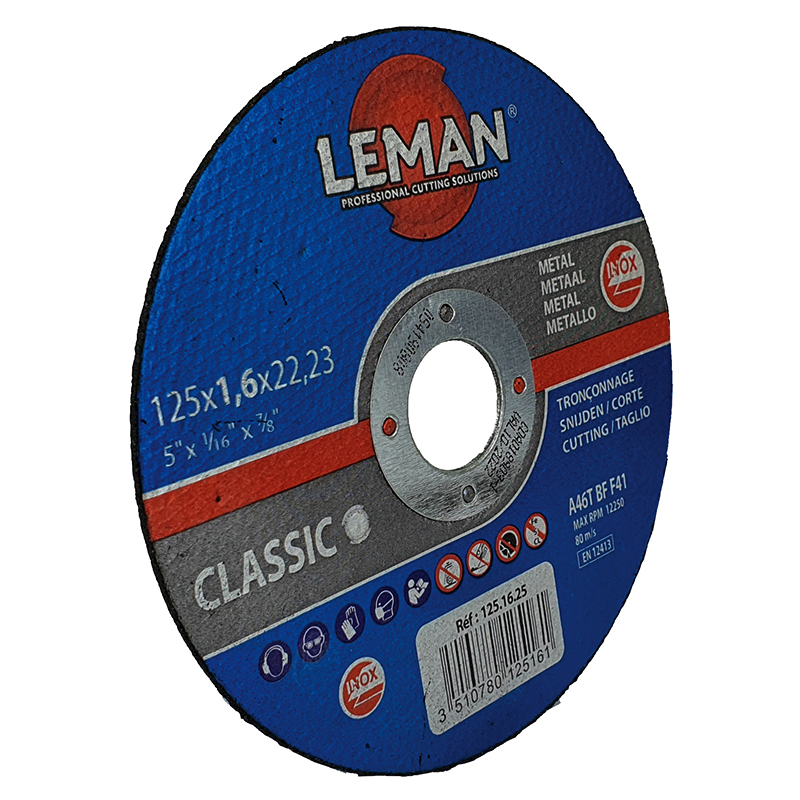 DISQUE TRONCONNAGE INOX 125X1.6X22.23 MP