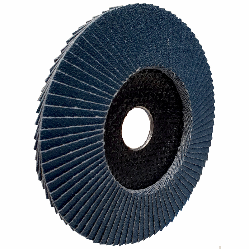 DISQUE A LAMELLES BOMBE 125X22,23 GRAIN 40 ZIRCONIUM