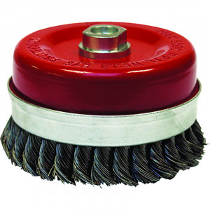 BROSSE CONIQUE D.80 M14 FIL 0.50 ACIER TORSADÉ