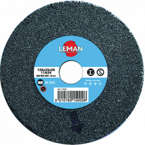 MEULE TOURET VITRIFIEE GRISE 200X25X32 GRAIN 60 CORINDON