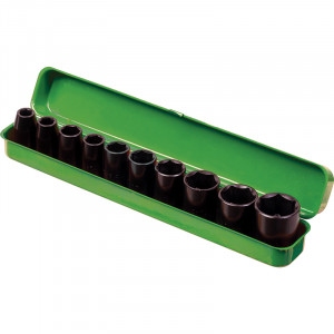 COFFRET DE 10 DOUILLES 1/2 LONGUEUR 38MM"