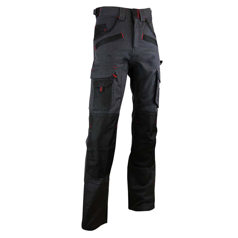 PANTALON ARGILE GRIS NOIR T38