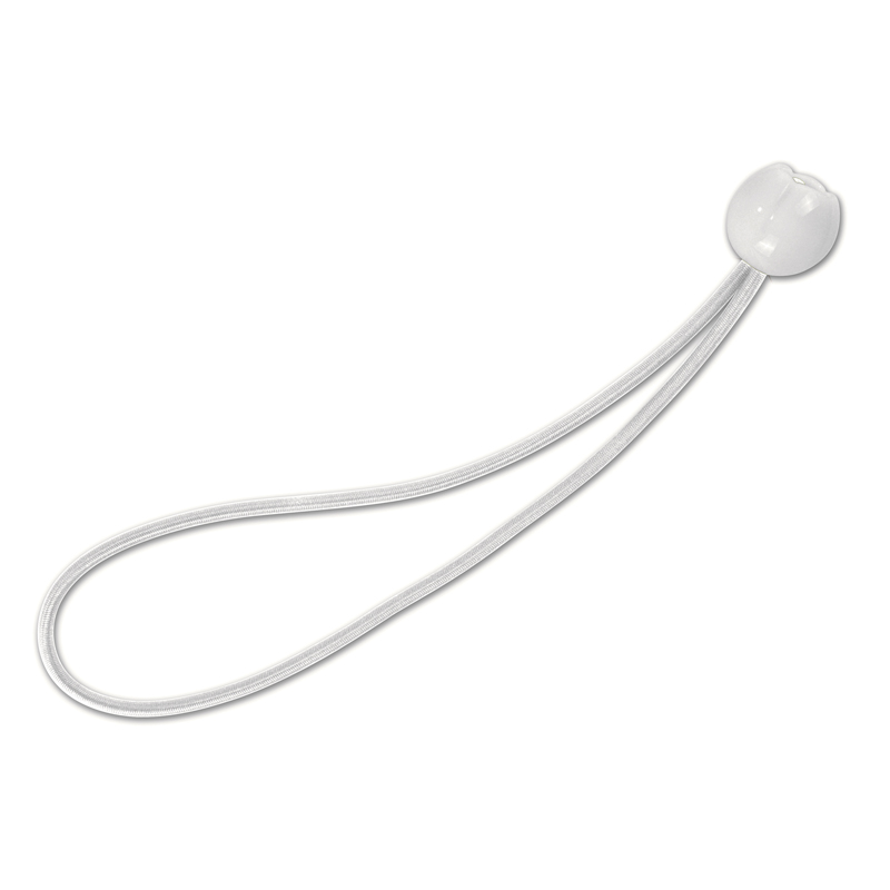 ATTACHE RAPIDE BLANCHE 4MMX25CM POUR BACHE LOT DE 4